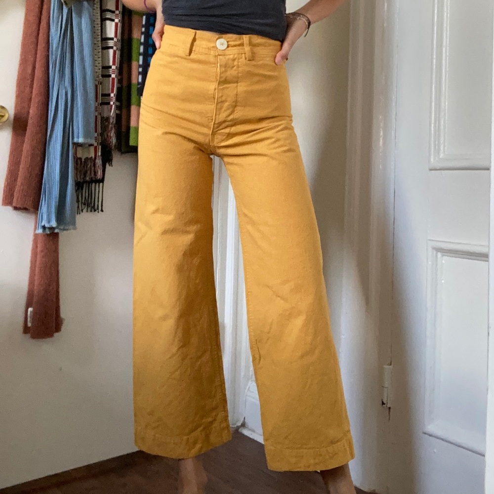 Jesse Kamm Sailor Pant in Marigold